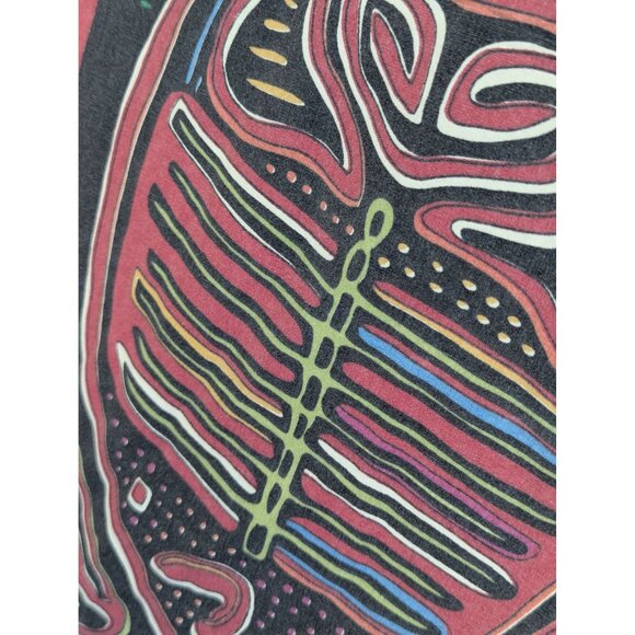 Vintage Dan River Mola Fish King Size Pillowcase 50% Cotton 50% Polyester Handma - Picture 2 of 5